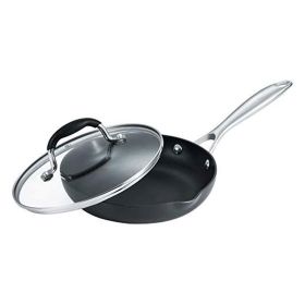 Kitchen Cookware Non-Stick Hard Anodized Frying Pan(USPS Shiping)