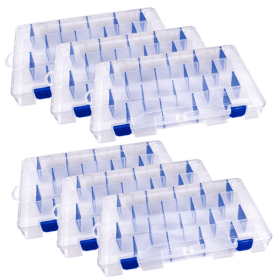 36 Compartments (Includes (18) Zerust�� Dividers), 6-pack