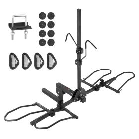 VEVOR Hitch Mount Bike Rack, 2-Bike Platform Style, 160 LBS Max Capacity Bike Rack Hitch for 2-inch Receiver