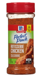 McCormick Perfect Pinch Gluten Free Rotisserie Chicken Seasoning, 5 oz Bottle